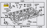 Genuine OEM 1JZ & 2JZ Front Camshaft Bearing Cap Washer Seal - 90210-08033