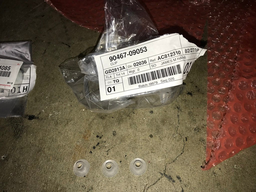 Genuine OEM JZA80 Supra Rear Quarter Skirt Duct Rear Arch Female Body