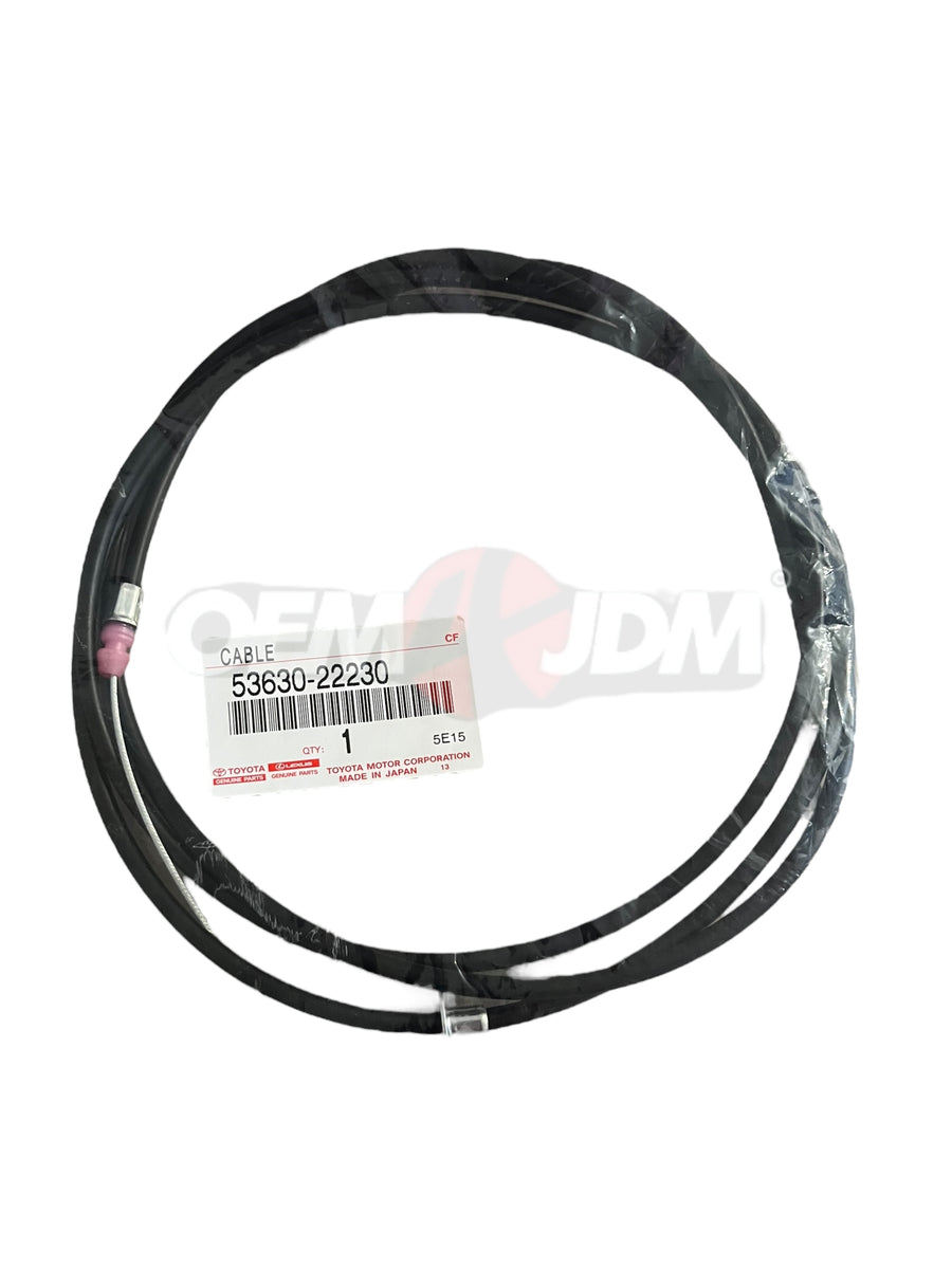 はっちゃき Genuine OEM JZX100 Chaser Cresta Hood / Bonnet Latch Release Cable