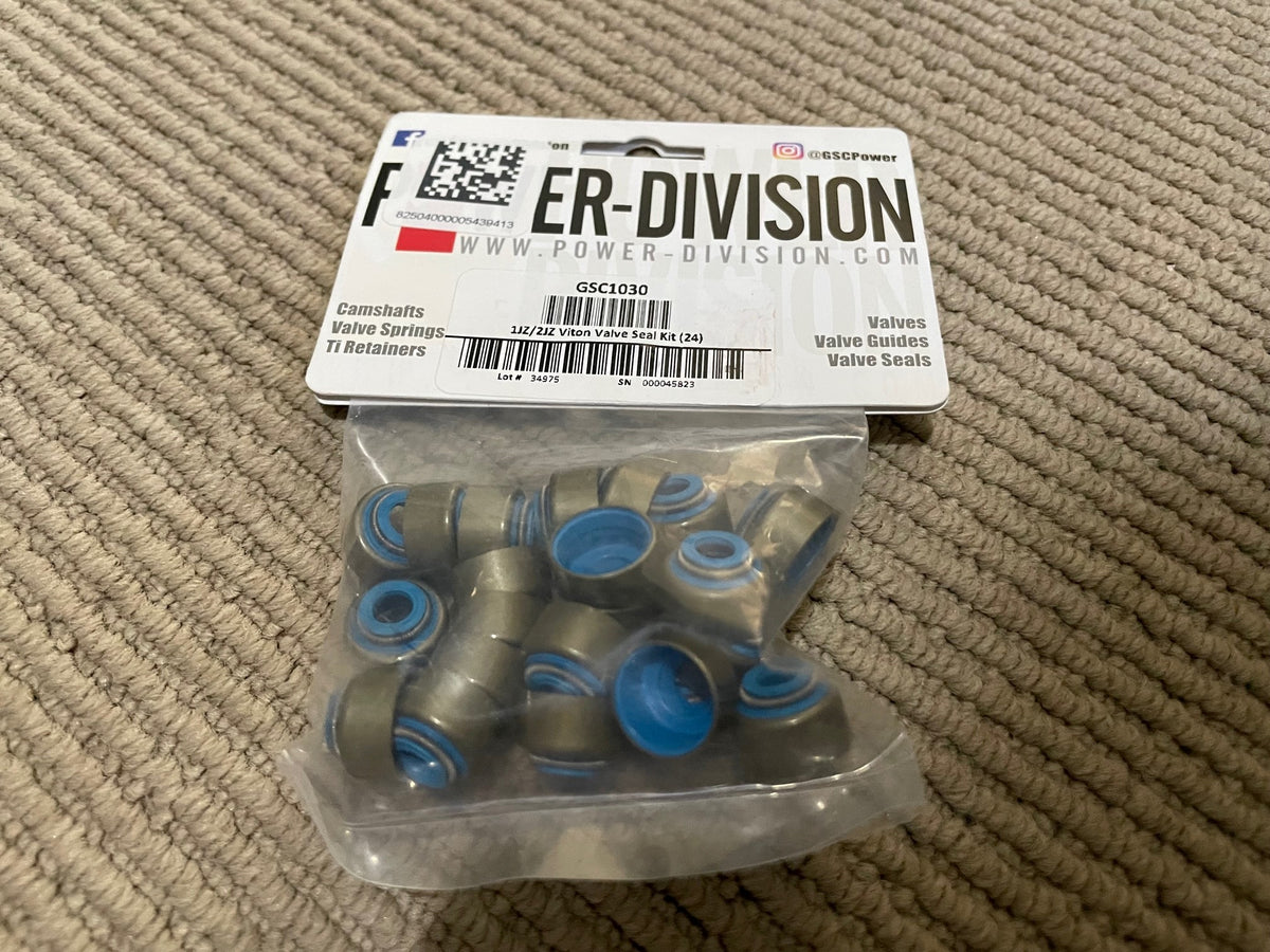 GSC PowerDivision Viton Valve Stem Seals for Toyota 1JZ & 2JZ Engine