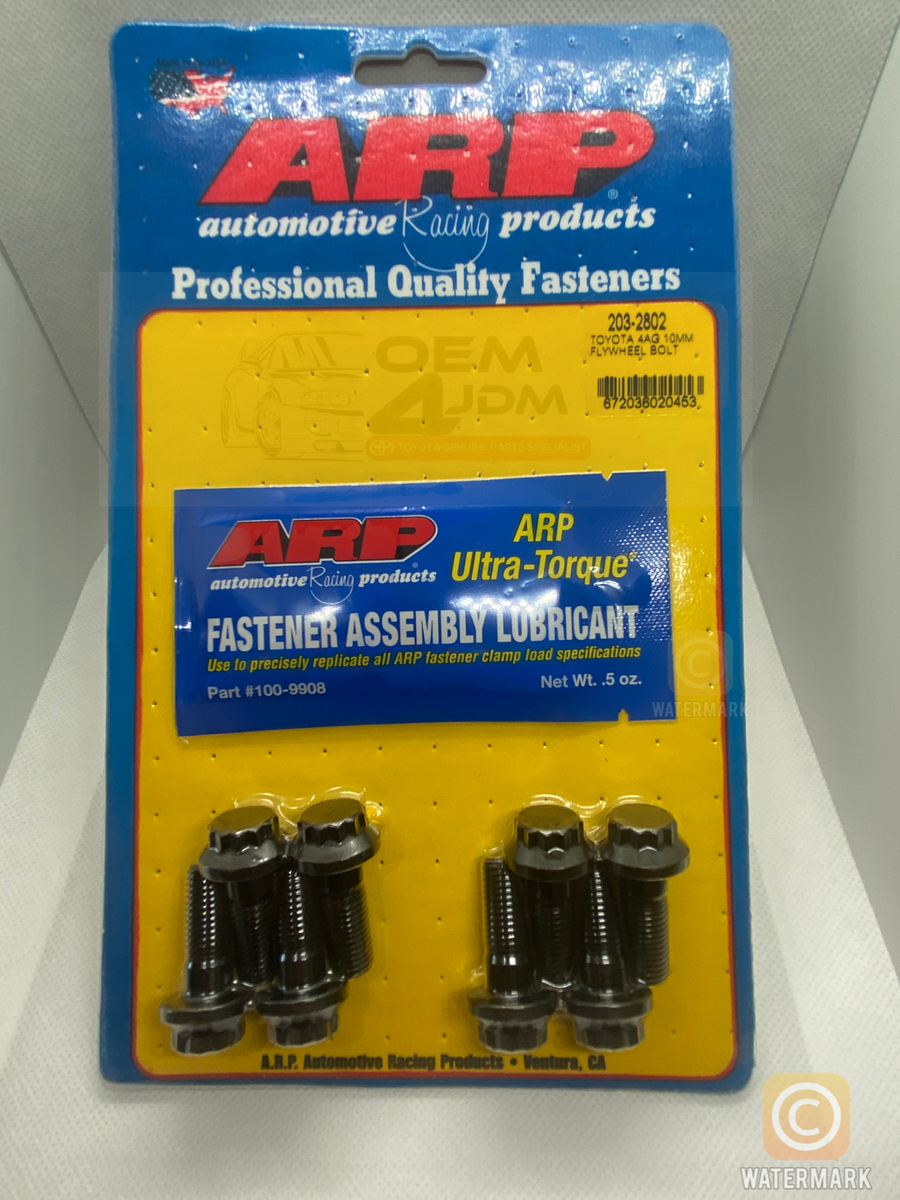ARP Toyota 1JZ 2JZ 4AG 10mm flywheel bolt set 2032802 OEM 4 JDM