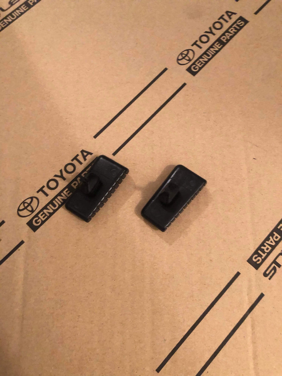 Genuine OEM Toyota JZA80 Supra Rear Targa Holder Cushions (Pair