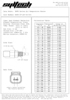 Syltech Sensors - Glass Fast Response IAT - Post Cooler (Exposed Glass Tip)