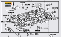Genuine OEM 1JZ & 2JZ Camshaft Bearing Cap Bolt - 90119-08890