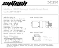 Syltech Sensors - 3 BAR ABSOLUTE (MAP) Precision Pressure Sensor