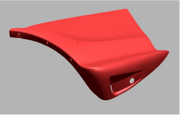 All Street - JZA80 Supra Series 1 (S1) Rear Pods / PLASTIC