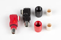 Haltech SurLok Connector Set - 120A (Black + Red) - HT-030031