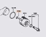 Genuine OEM Toyota 1JZ & 2JZ Oil Cooler Smaller O-ring - 15785-35010