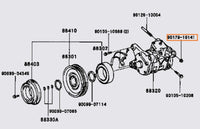 Genuine OEM 1JZ & 2JZ AC Compressor Rear Nut - 90179-10141