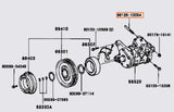 Genuine OEM 1JZ & 2JZ AC Compressor Rear Block Stud - 90126-10004