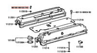 Genuine OEM 1JZGTE Cam Cover Bolts - 90105-06133