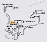 Genuine OEM JZX100 Chaser Washer Bottle - 85315-22200