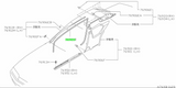 Genuine OEM R32 Skyline Door Jamb Body Side Welt – 76921-04U00