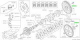 Genuine OEM Nissan Flywheel Bolt Set (6 Piece) – 12315-42L11