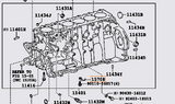 Genuine OEM 1JZ-GTE & 2JZ-GTE Piston Oil Squirter / Oil Jet - 15790-88401