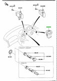 Genuine OEM Mazda RX7 FD3S RHD Mirror Switch - 66-600A