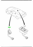 Genuine OEM Mazda RX7 FD3S RHD Passengers Window Switch - 66-370