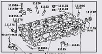 Genuine OEM Toyota 2JZ-GTE VVTI Bare Cylinder Head - 11101-49415