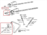 Genuine OEM 1JZ & 2JZ Timing Idler Bolt - 13556-46010