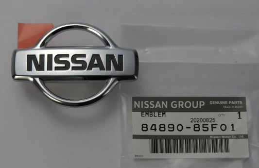 Genuine OEM Nissan S15 Rear “Nissan” badge - 84890-85F01 (Chrome)