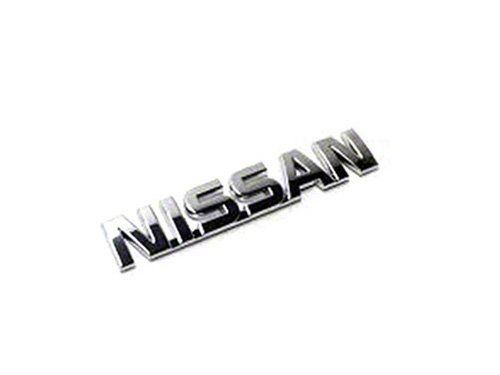 Genuine OEM Nissan R32 GTR "Nissan" Rear Badge - 84891-01U00