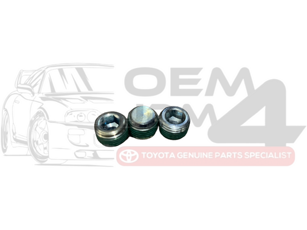 Genuine OEM Toyota 1JZ & 2JZ Oil Gallery Plug - 90344-51005